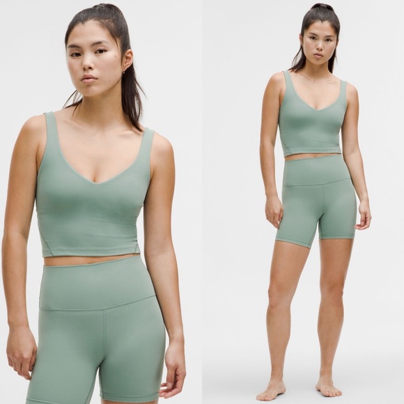 Lululemon Align Tank Top Light
Support, A/B Cup Crater Blue SZ 8 - Picture 11 of 11